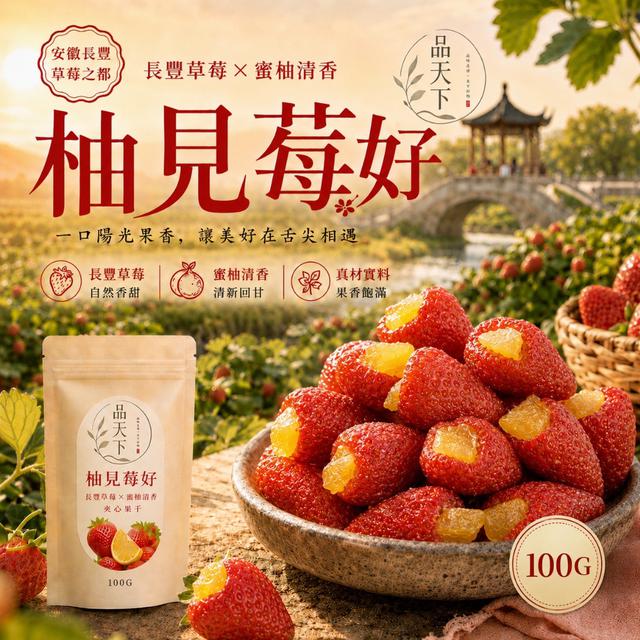 品天下 柚見莓好100g -6/2下午3點收單