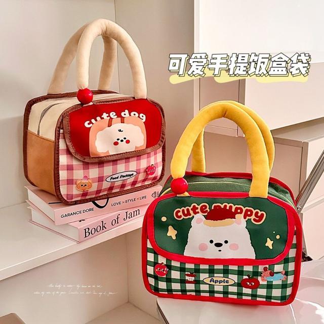新款可愛便攜加厚手提便當袋(預購)