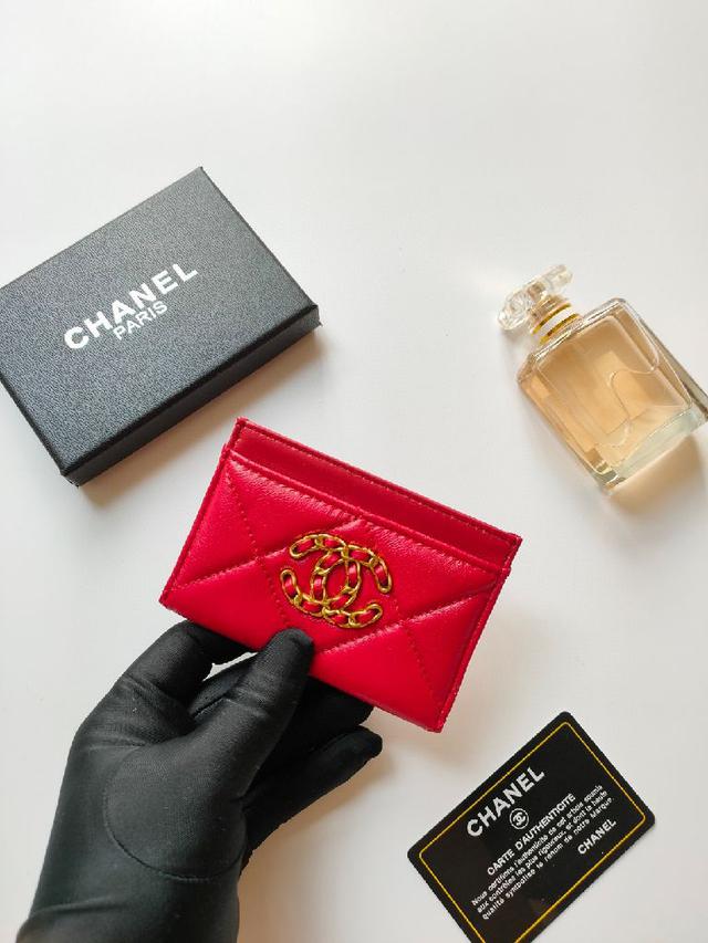 全新小零钱包～口红包！采用进口牛皮拼PVC ！搭配精致原工厂五金