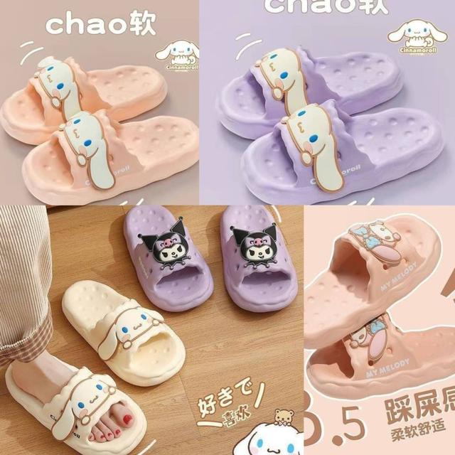 【預購商品】【0321結單】【批發】超軟踩屎感三麗鷗室內拖