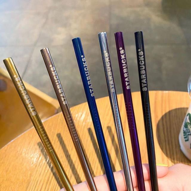 夏季星巴克風不銹鋼吸管(預購)