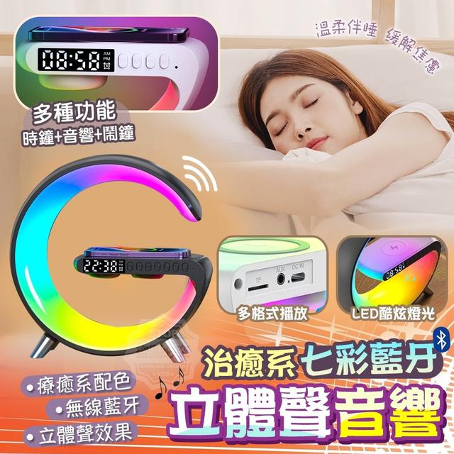 【預購商品】【0123結單】【批發】治癒系七彩藍牙立體聲音響