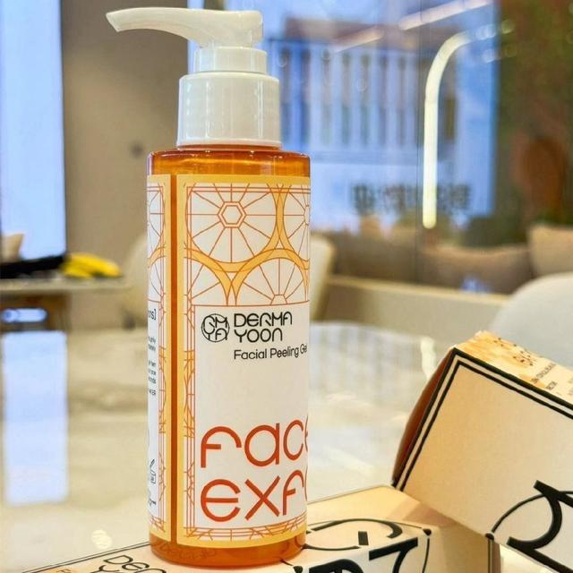 ✨ 韓國製造 DERMA YOON  100%微晶煥膚 超導精萃去角質 大容量 140ml