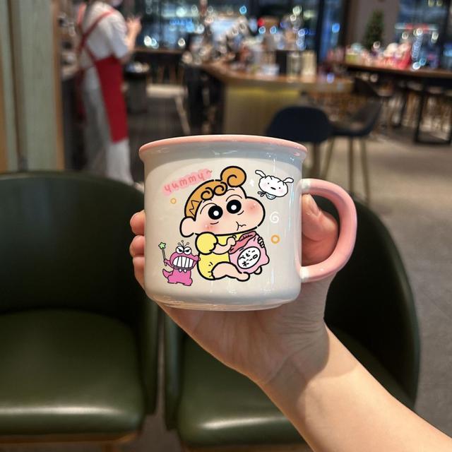 蠟筆小新高顏值奶呼呼馬克杯(預購)