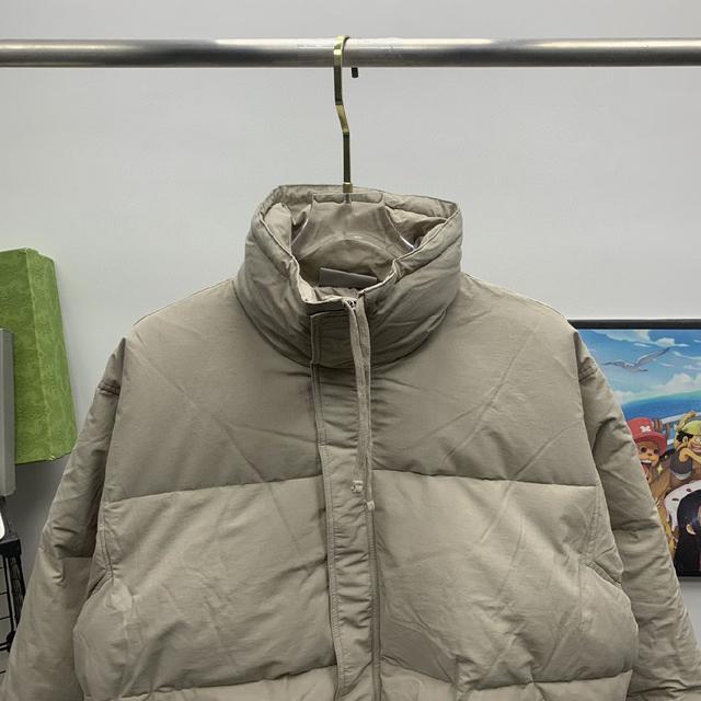 Essential FEAR OF GOD GX FOG 复线经典款手撕棉棉服拉链外套加厚款