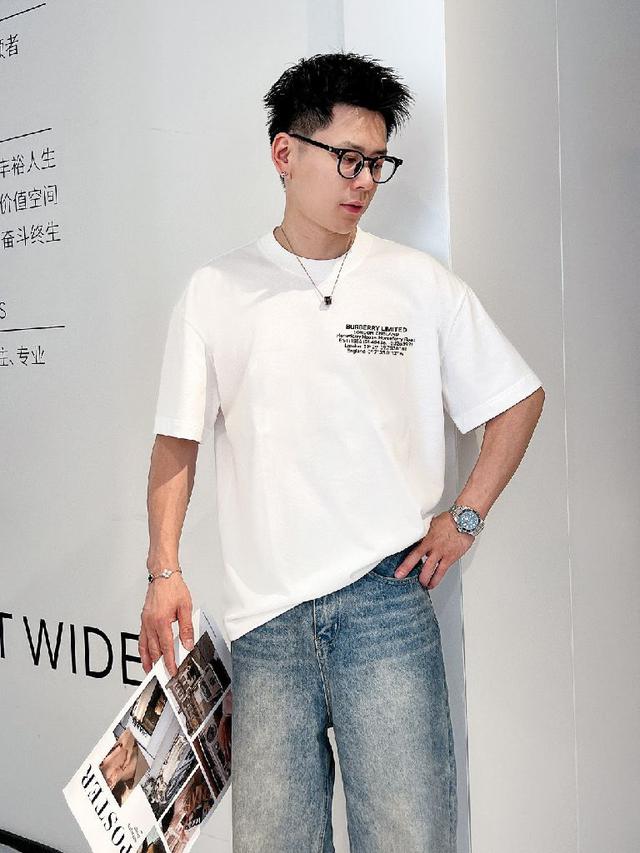 2025春夏新款首发专柜最新款短袖圆领T恤 高端订制 设计