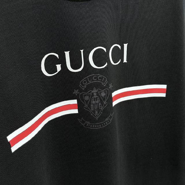 Gucci·古驰 2025FW春夏新品圆领打底外穿T恤，立体感