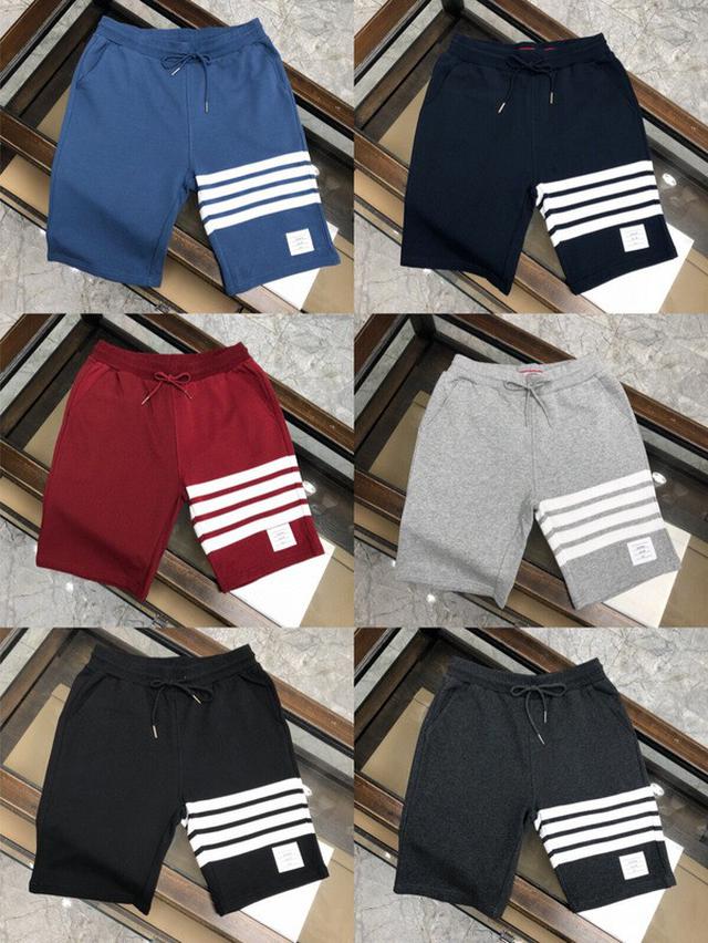 【精品短褲】TB短褲 湯姆布朗純棉短褲五分褲 男生運動休閒短褲