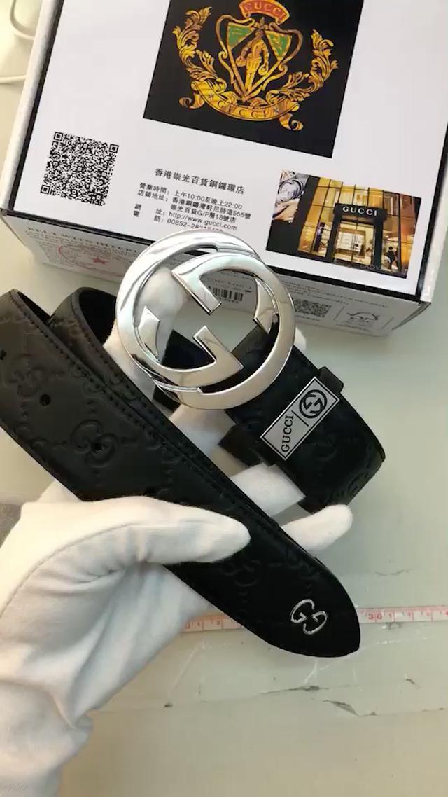 古奇.Gucci，头层牛皮