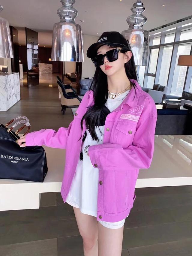 新款小香风牛仔外套