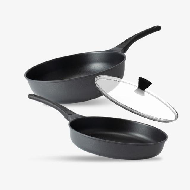 韓國Arisu鈦金鑄造不沾鍋3件組(單組)#11/16