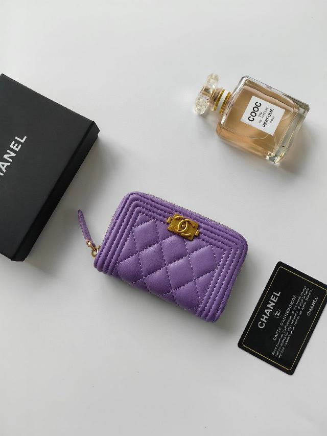 香奈儿卡包❤零钱包️❤️里外全皮 专柜款式 做工细节无可挑剔