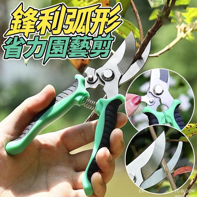 【預購商品】【0124結單】【批發】鋒利弧形省力園藝剪 260122-07