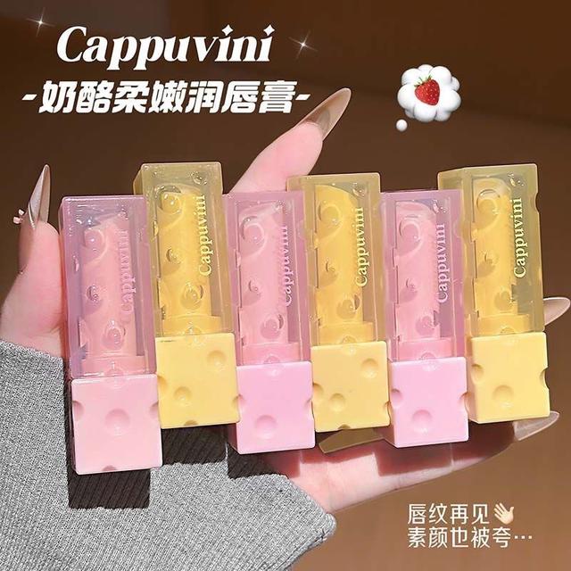 Cappuvini奶酪柔嫩潤唇膏組(預購)