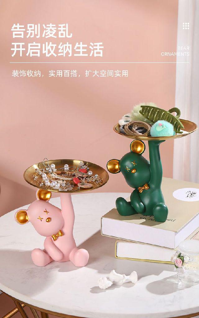 暴力熊托盤擺件（預購）