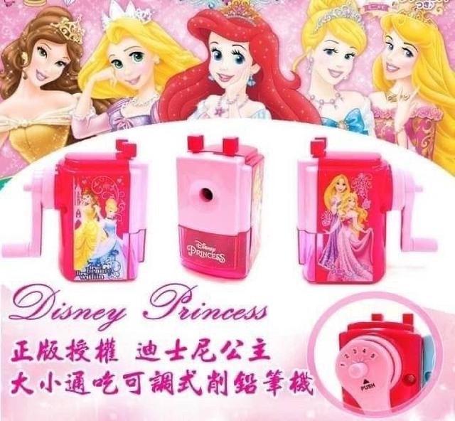 【預購商品】【0504結單】【批發】正版授權 迪士尼公主-多款大小通吃可調式削鉛筆機