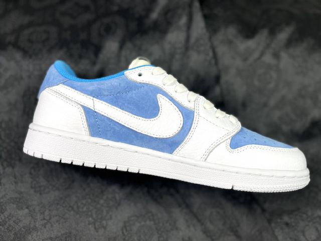 Rare Customized Air Jordan 1 TS低帮倒勾联名 白黑 红