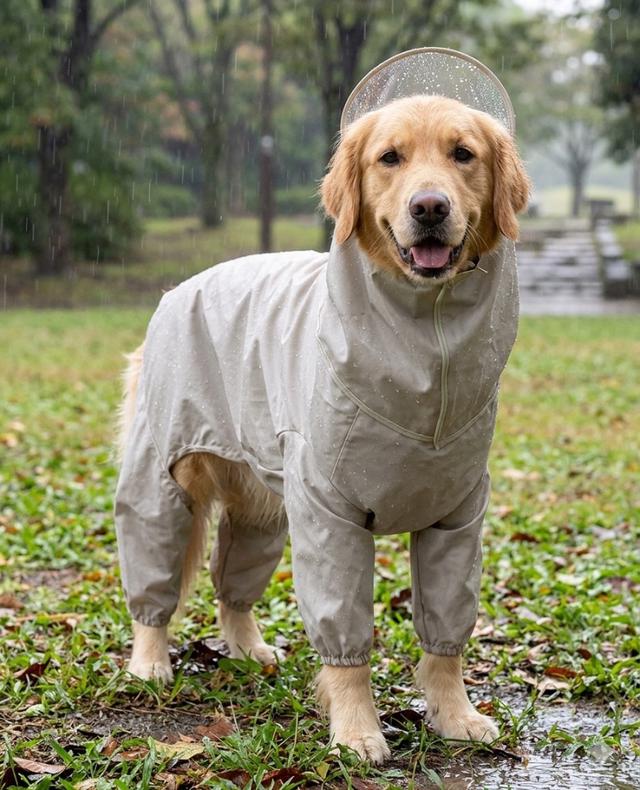 廠商現貨 日本 3Coins 大型犬雨衣 1件