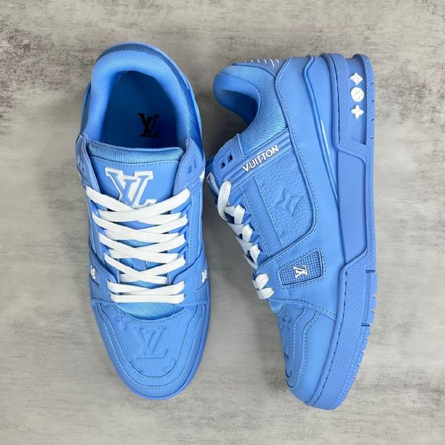 Louis*Vuitto* LV Trainer 最新走秀款 大底和面料私模