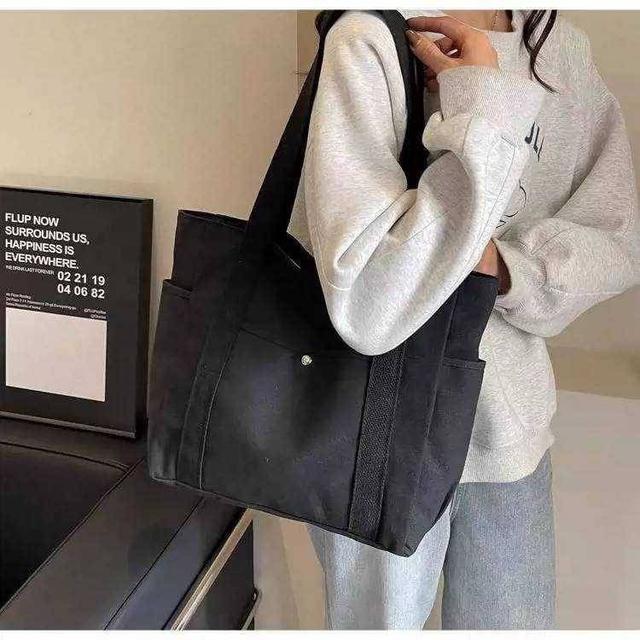 【預購商品】【0429結單】【批發】日系大容量帆布托特包 240428-17