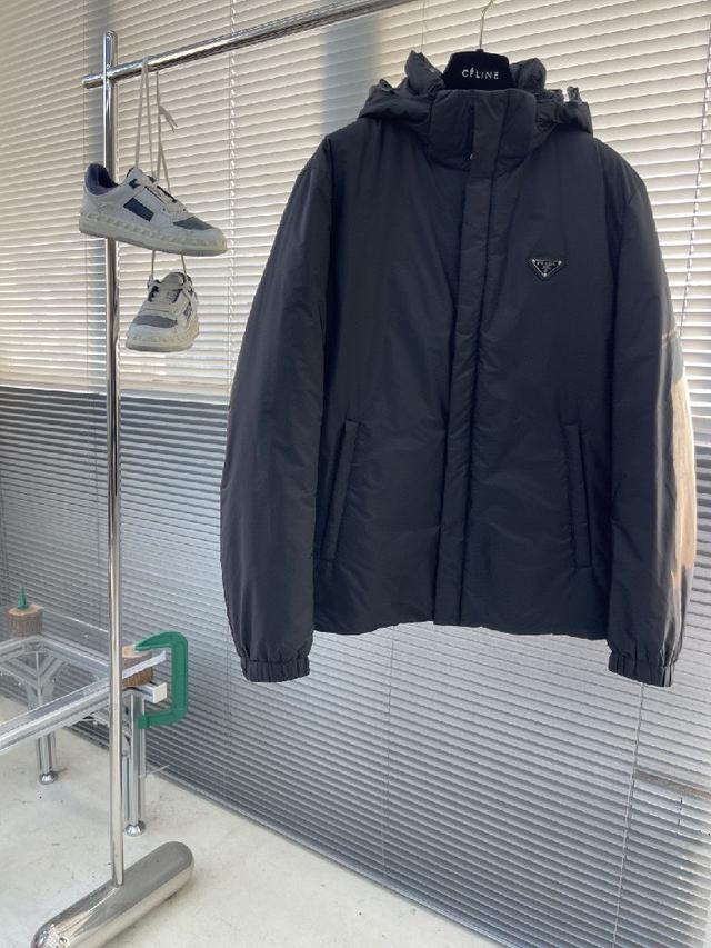 新款浮雕logo羽绒服外套 爆款 渠道货 高端定制