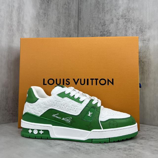 Louis*Vuitto* LV Trainer 最新走秀款 大底和面料私模