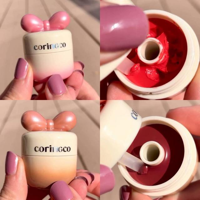 韓國 CORINGCO 果凍潤唇蝴蝶杯套裝#07/02