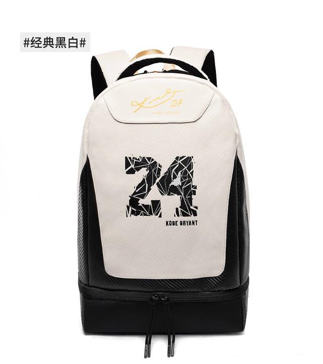 NBA球星Kobe湖人队24号科比签名定制背包双肩包笔记本电脑包