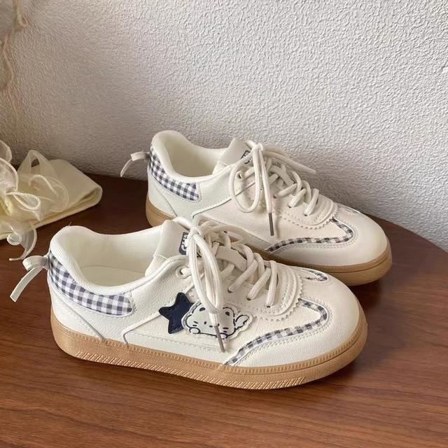 【長期團2026】【預購商品】【批發】韓版拼色繫帶厚底休閒鞋MH5 260228-27