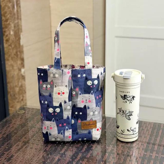 【預購商品】【0629結單】【批發】可愛卡通碎花杯袋 260627-01