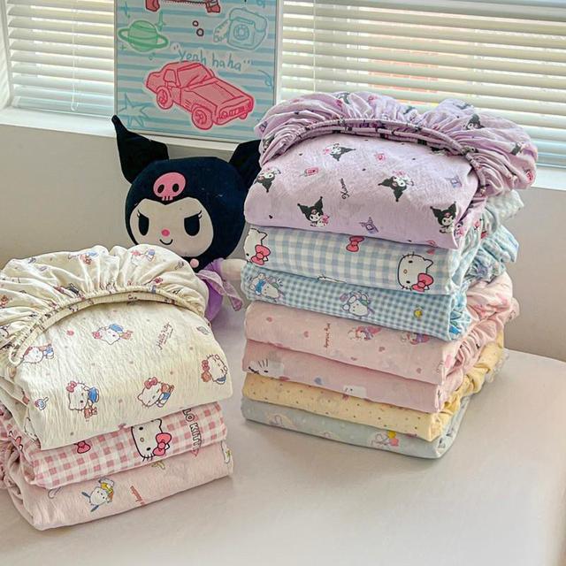 【預購商品】【0918結單】【批發】三麗鷗 卡通雙層紗三件組 250914-26