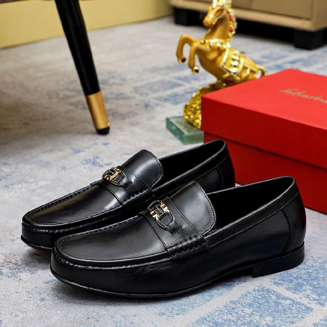 菲拉格幕（Ferragamo）新款男士休闲套脚鞋官网原版1:1开模