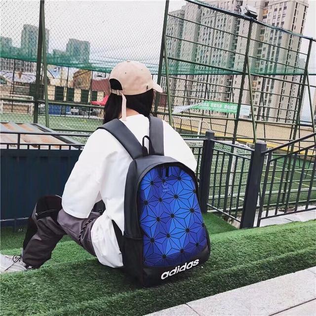 adidas 阿迪达斯 三叶草双肩包男女学生书包
