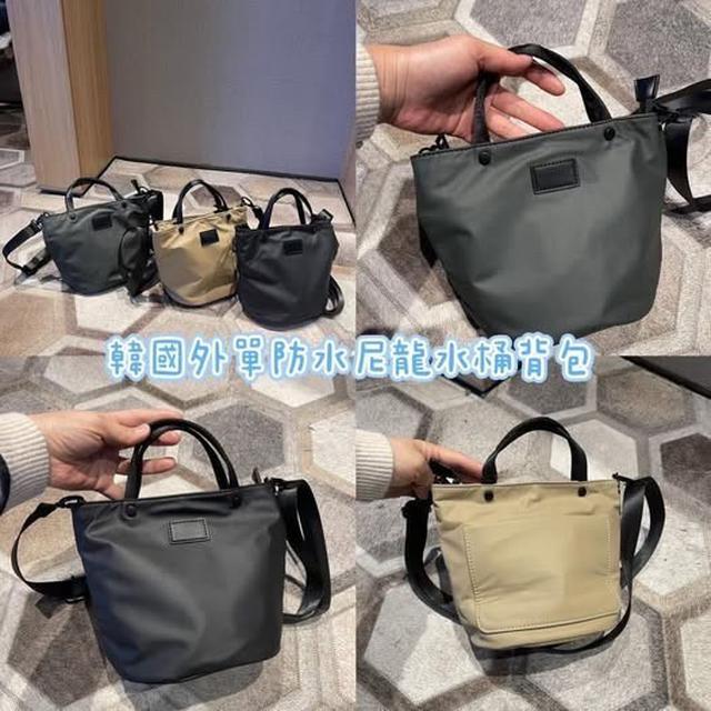 【預購商品】【0503結單】【批發】【第二團】韓國外單 防水尼龍水桶背包 250501-06