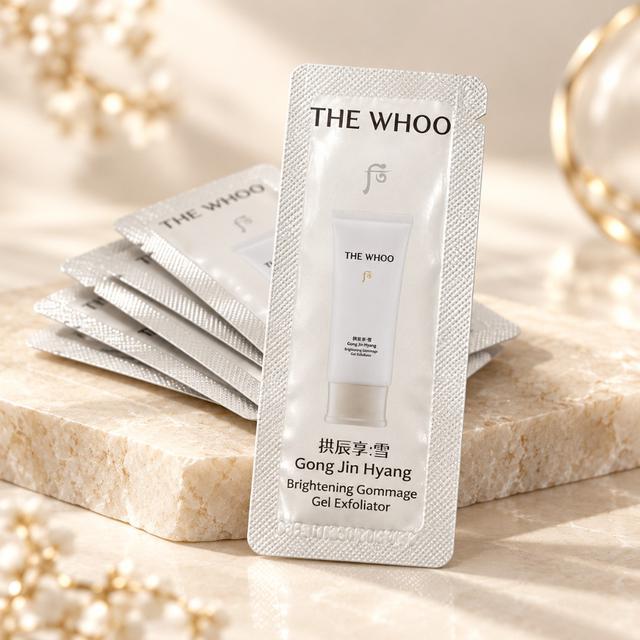韓國 后 WHOO 拱辰享雪珍珠煥膚凝膠 (1ml*120入)/袋
