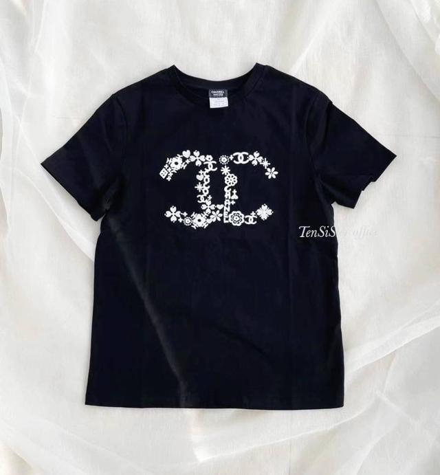 歐洲代購---Chanel Uniform香奈兒專櫃員工內購款重工藝精緻刺繡雕花短袖上衣(附紙袋)