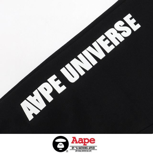 0930毛圈薄款 930加绒厚款 猿人头AAPE宽松 休闲卫裤运动长裤 M L XL XXL