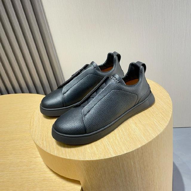 Zegna杰尼亚】专柜经典休闲鞋，以细节和创造力赢