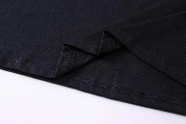 2025ss夏季新款印花字母Logo圆领套头休闲短袖t恤