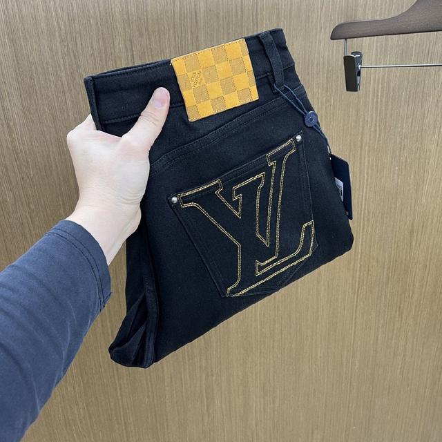 最新款原单牛仔裤 柜台同步发售 原版定制复刻 客供五金辅料