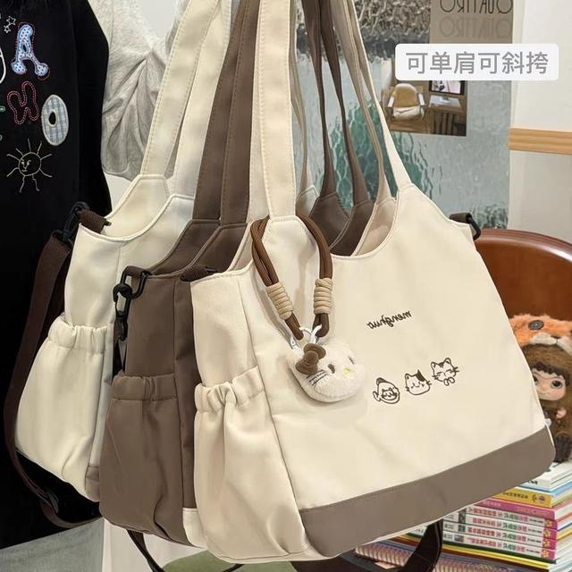 韓系休閒可愛斜跨手提托特包(預購)