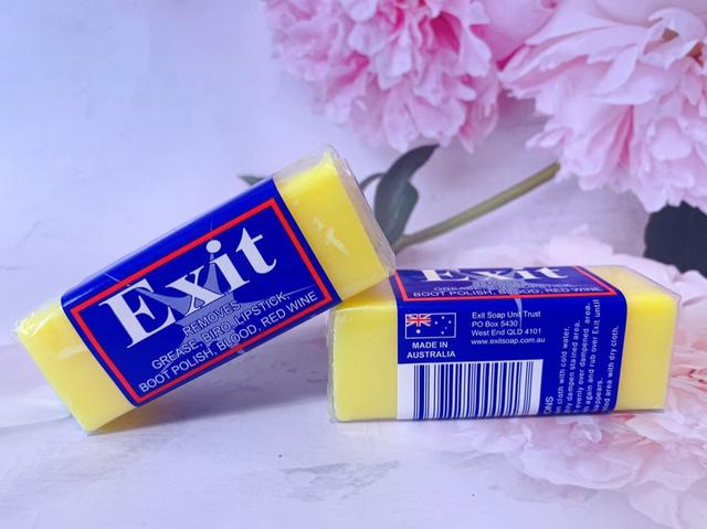 預購3/17澳洲超夯Exit Soap超強去漬皂 50g