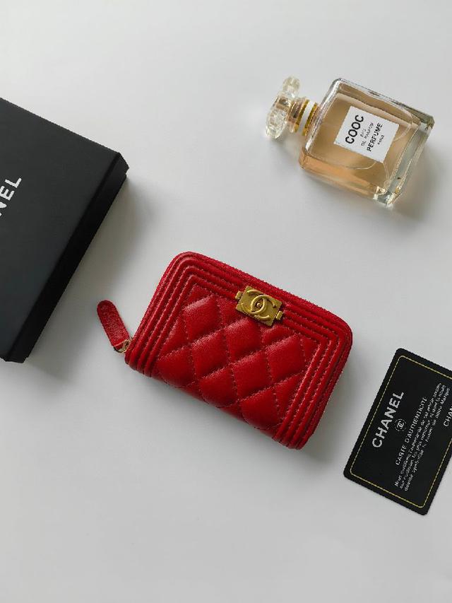 香奈儿卡包❤零钱包️❤️里外全皮 专柜款式 做工细节无可挑剔