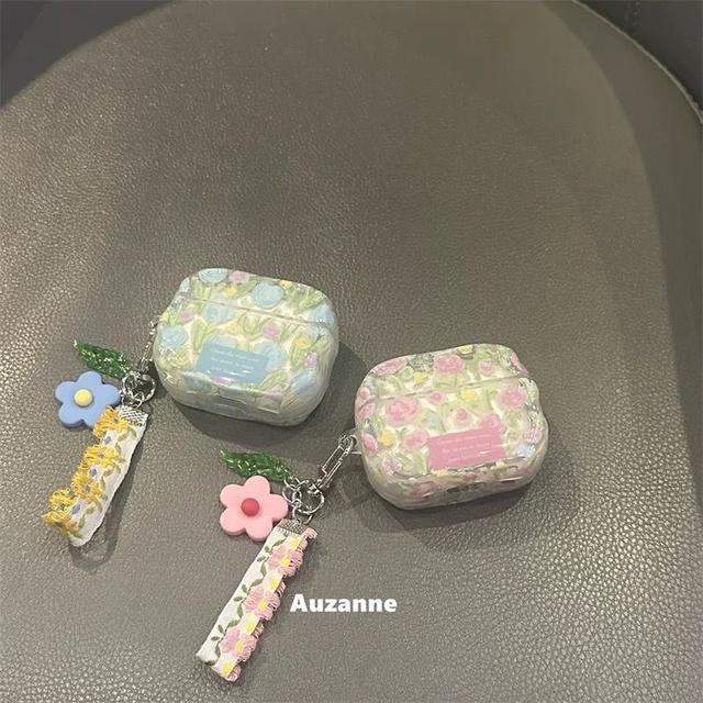 ins半透小花Air Pods耳機殼（預購）