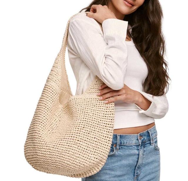 🇨🇦Banana Republic 手工草編 Hobo 托特包#07/12晚上20:00
