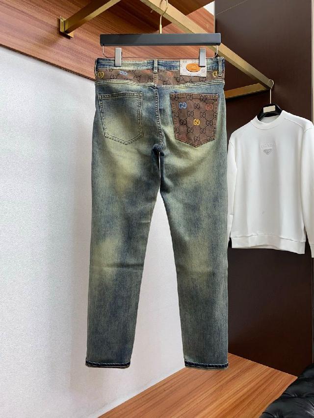 完美洗水工艺 定制顶级五金logo 独家定制微弹面料 码数29-40