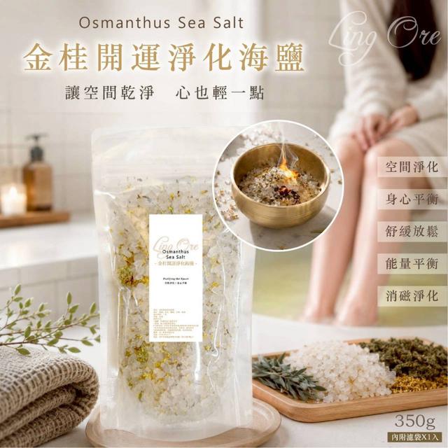 【預購商品】【0525結單】【批發】金桂開運淨化海鹽350g 260523-22