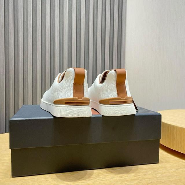 Zegna杰尼亚】专柜经典休闲鞋，以细节和创造力赢