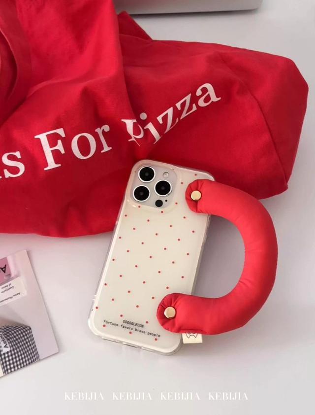 創意韓風波點手提手機殼(預購)