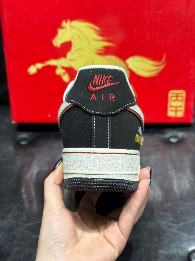 空军一号 防滑耐磨 低帮 板鞋 男女同款 马到功成 迎新 限定款
